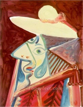 Picador bust 1971 cubism Pablo Picasso Oil Paintings